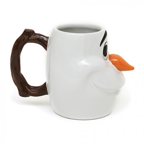 Frozen Olaf 3D Character Mug, Disneyland Paris Frozen Olaf 3D Character Mug, Disneyland Paris